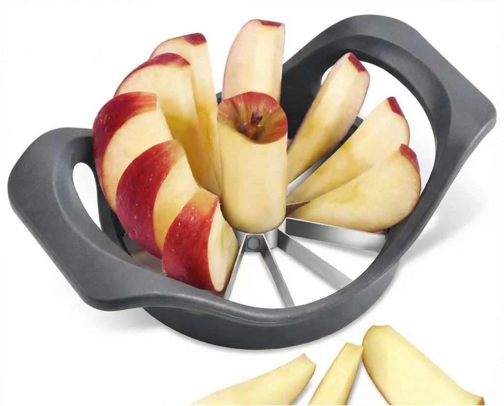 Easy-to-Use Apple Corer Slicer: Multi-Petal Cutter with Sharp Stainless Steel Blades