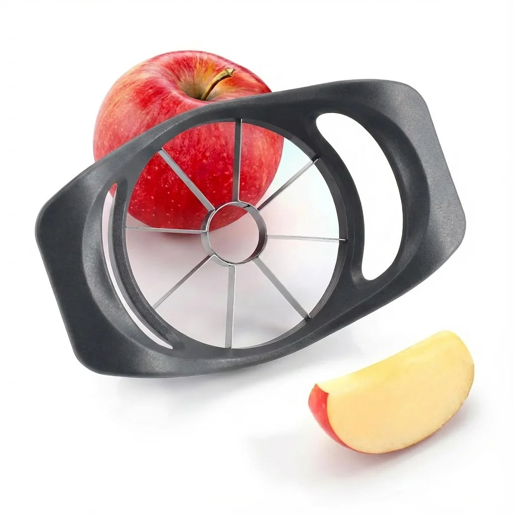 Easy-to-Use Apple Corer Slicer: Multi-Petal Cutter with Sharp Stainless Steel Blades