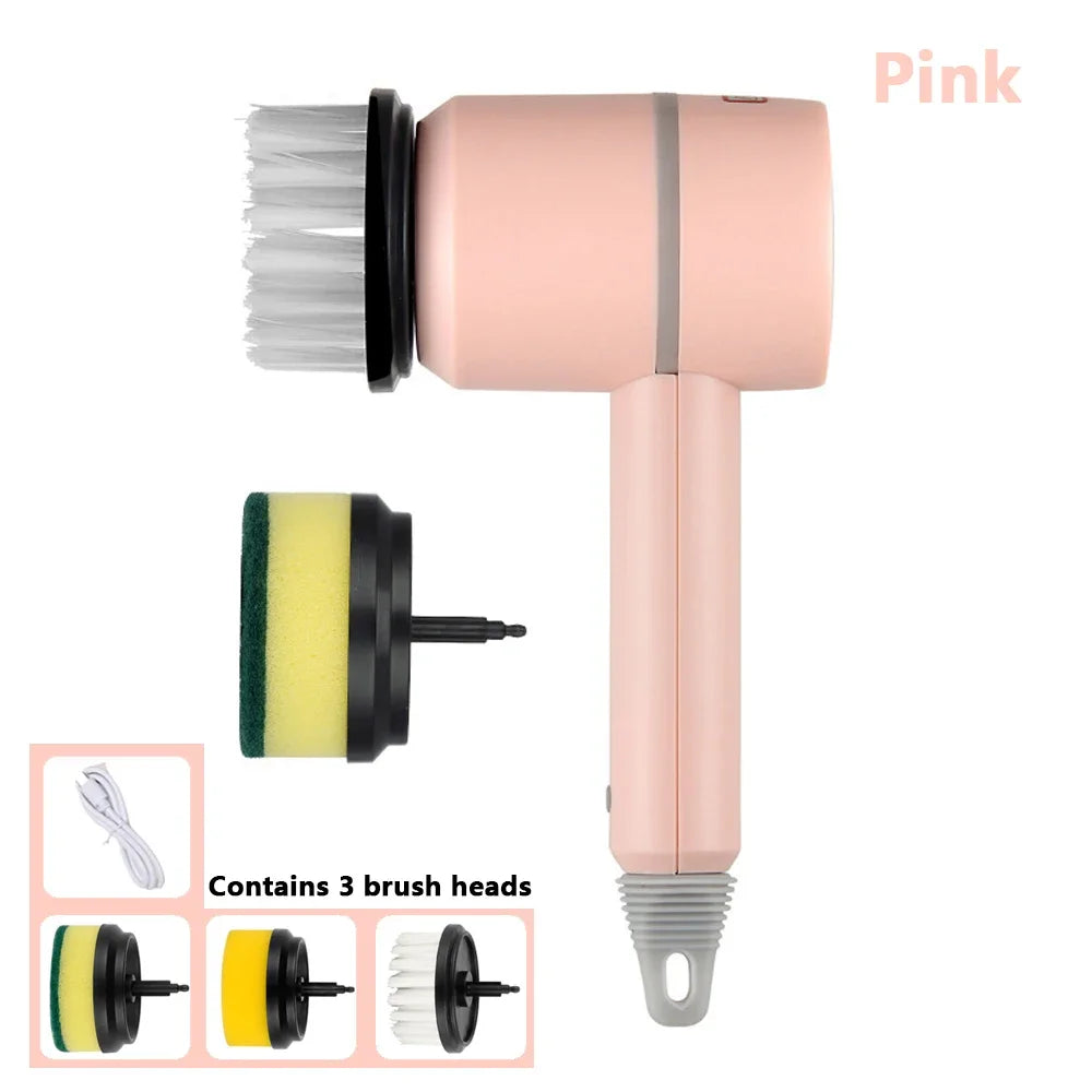 3 in 1 Electric Cleaning Brush Kitchen Dishwashing