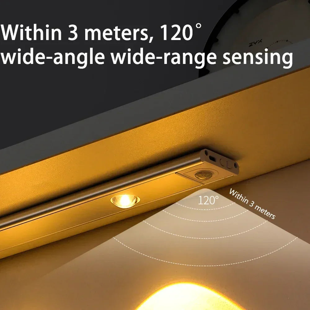 LED Wireless Cabinet Night Light Motion Sensored