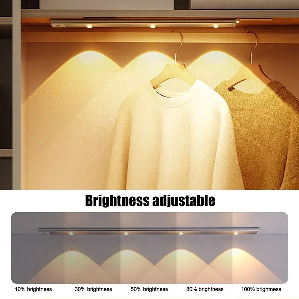 LED Wireless Cabinet Night Light Motion Sensored
