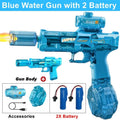 Electric Water Blaster Gun with Led Lights - Summer Outdoor Toy