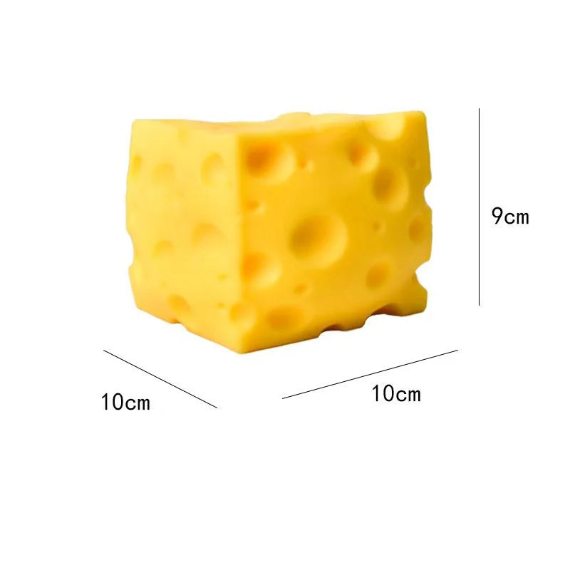Squishy Square Cheese Stress Relief Toy