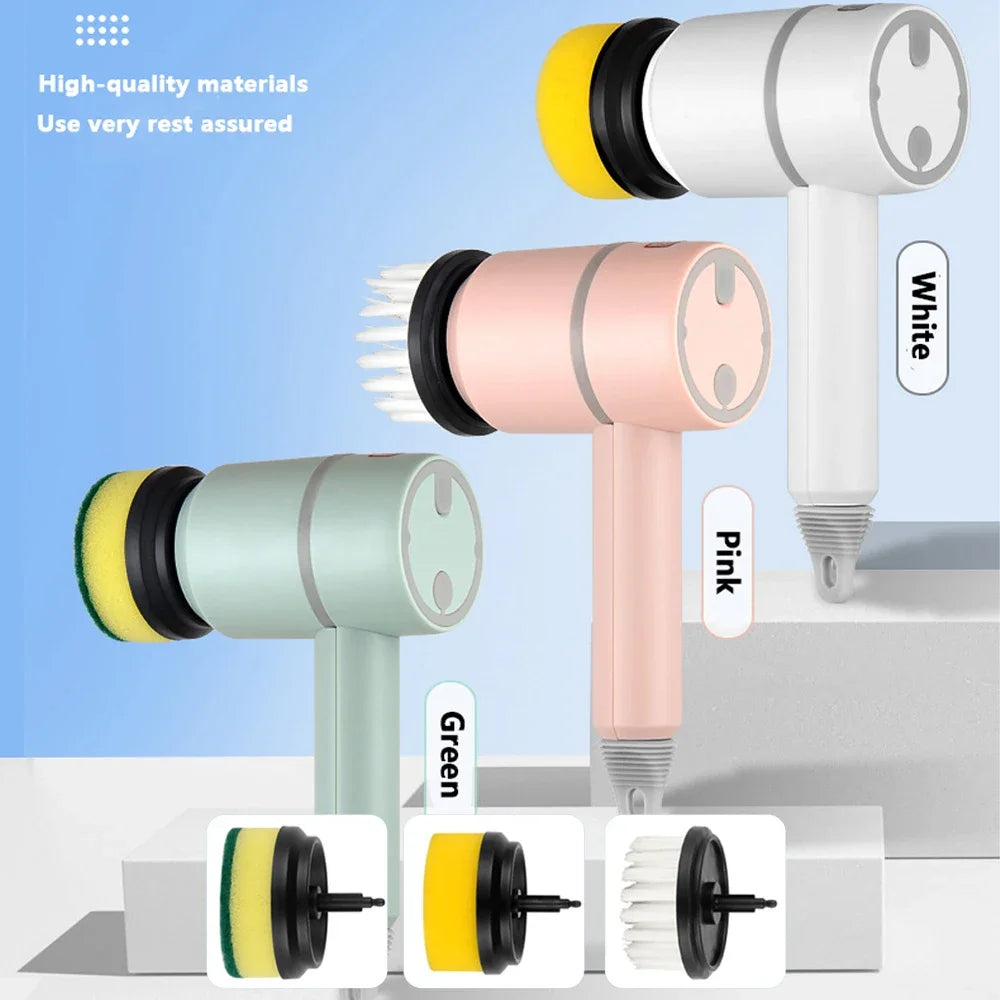 3 in 1 Electric Cleaning Brush Kitchen Dishwashing